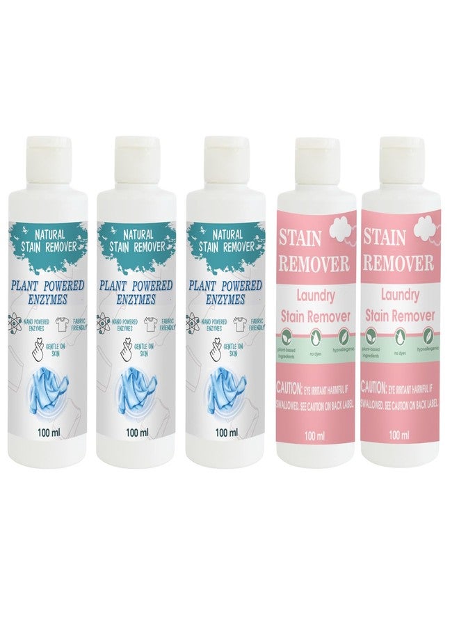 TOOVUS Stain Remover Combo Pack of Shirt (Pack of 3), Pink and Pink Stain Remover | Multi-Surface Cleaning Solution for Clothes, Fabrics, Upholstery (100 g Each) - Image 1